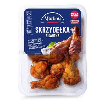 Morliny Skrzydełka Pieczone Pikantne 350 G