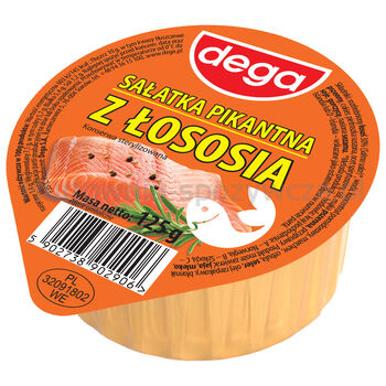 Dega Sałatka Pikantna Z Łososia 125G