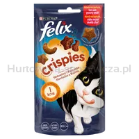 Felix Crispies Przekąski O Smaku Wołowiny I Kurczaka 45G