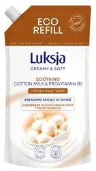 Luksja Kremowe mydło w płynie bawełna, zapas 400ml