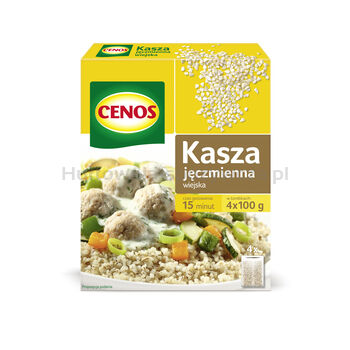 Cenos Kasza Jęczmienna Wiejska 4 X 100 G 