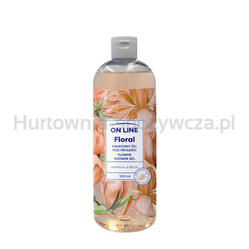 On Line Żel Pod Prysznic Floral Kwiatowy Magnolia Melon 500Ml