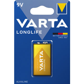 Varta Baterie Longlife 9V 1 Szt.