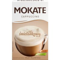 Mokate Cappuccino Śmietankowy 160 G (20 G X 8)