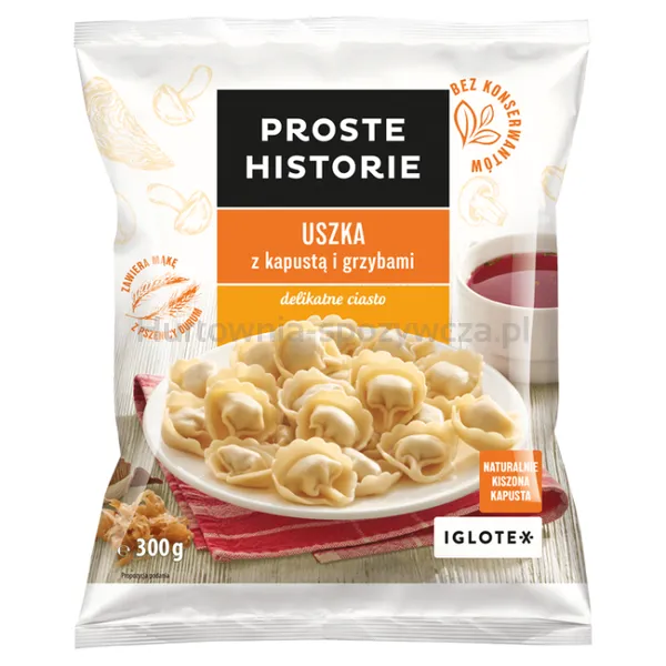 Proste Historie Uszka Z KiSzamponą Kapustą I Grzybami 300G
