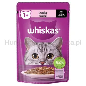 Whiskas Saszetka Sos Z ŁoSosiem 85 G