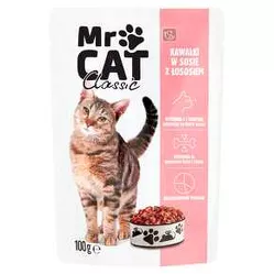 Dobry Wybór Karma Kot MR CAT Łosoś 100 g saszetki