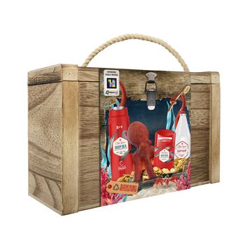 Zestaw podarunkowy Old Spice Treasure Chest dezodorant w sztyfcie, żel pod prysznic, woda po goleniu 400 ml