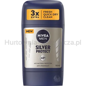 Nivea Men Antyperspirant Silver Protect Stick 50Ml