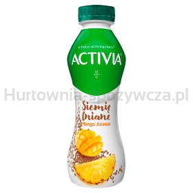 Danone Activia Drink Mango/Ananas/Siemię Lniane 280G