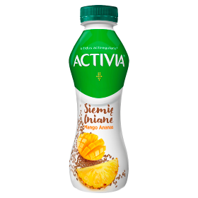 Danone Activia Drink Mango/Ananas/Siemię Lniane 280G