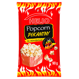 Helio Popcorn Do Mikrofalówki Pikantny 90 G 