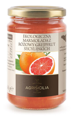 Marmolada Z Różowych Grejpfrutów Sycylijskich Bio 360 G - Agrisicilia [BIO]