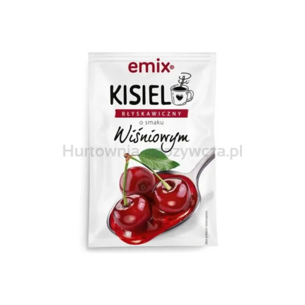 Emix Kisiel z kawałkami owoców - błyskawiczny wiśnia 30g