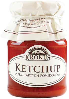 Ketchup Bezglutenowy 180 G - Krokus [BIO]