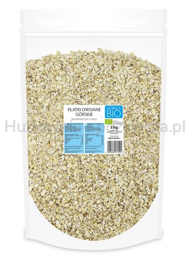 Płatki Owsiane Górskie Bio 3 Kg - Horeca (Bio Planet) [BIO]