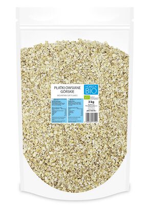 Płatki Owsiane Górskie Bio 3 Kg - Horeca (Bio Planet) [BIO]