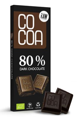 Czekolada Ciemna 80 % Bio 40 G - Cocoa [BIO]