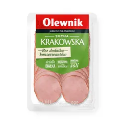 Sucha krakowska bez konserwantów 80 g Olewnik
