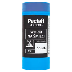 Paclan Expert Worki Na Śmieci Z Taśmą 35L 50 Szt.
