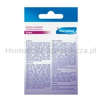 Plastry na odciski VISCOPLAST, z kwasem salicylowym,70x12,5mm, pudełko, 6szt. - 5