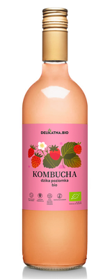 Kombucha Poziomkowa Bio 750 Ml - Delikatna [BIO]