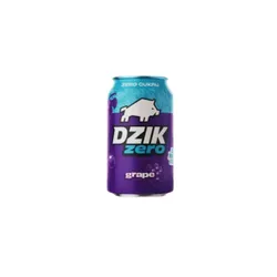 Dzik Zero Grape 330 Ml - Napój Gazowany SK