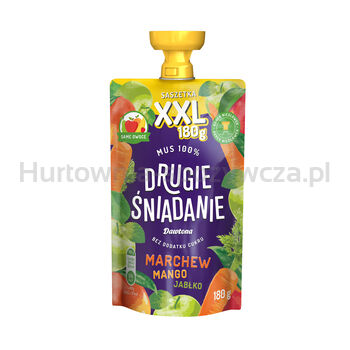 Drugie Śniadanie Mus Jabłko-Marchew-Mango 180G