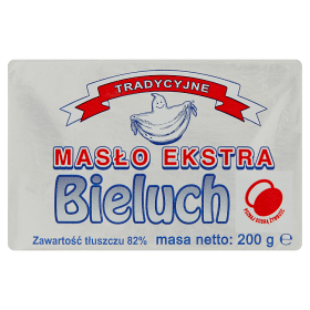 Bieluch Masło Ekstra 82% Tłuszczu 200G