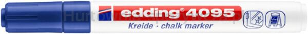 Edding Marker kredowy e-4095 2-3mm, niebieski  - 2