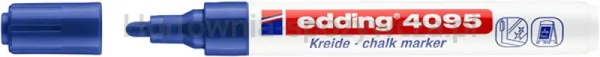 Edding Marker kredowy e-4095 2-3mm, niebieski 
