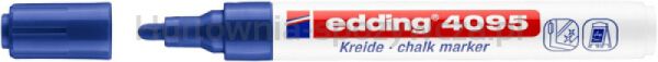 Edding Marker kredowy e-4095 2-3mm, niebieski 