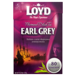 Loyd Earl Grey 120 G (80 Torebek)
