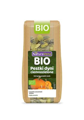 Naturavena Bio Pestki Dyni Ciemnozielone Bio 150 G [BIO]