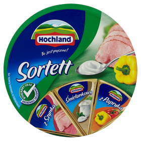 Hochland Sortett Ser Kremowy Topiony W Trójkącikach 180 G