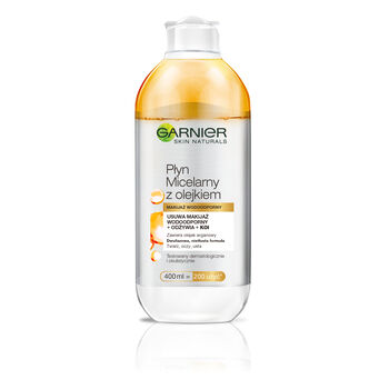 Garnier Skin Naturals Płyn Micelarny Z Olejkiem Arganowym 400 Ml