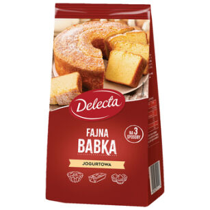 Delecta Fajna Babka O Smaku Jogurtowym 350 G 