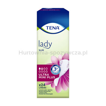 Tena Wkładki Specjalistyczne Lady Wkładki Ultra Mini Plus Liners 24 Szt 