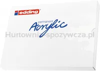 Marker akrylowy /125 EDDING, 12 kolorów - 3