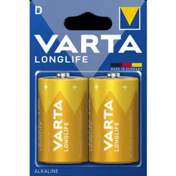 Baterie Varta Longlife D 2 Szt.