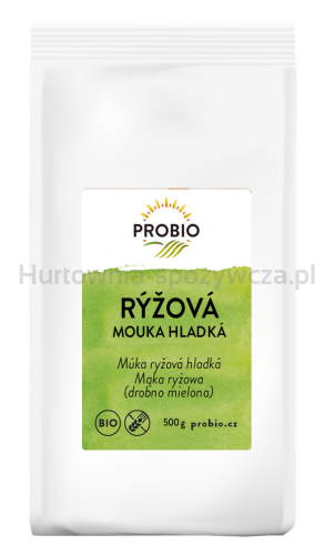 Mąka Ryżowa Drobno Mielona Bezglutenowa Bio 500 G - Probio [BIO]