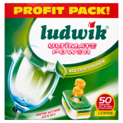 Ludwik All In One Tabletki Do Zmywarek P-Free 50 Szt