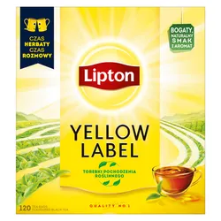 Lipton Herbata Czarna 120 Torebek(data przydatności 30.07.2026)