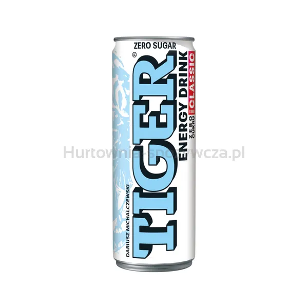 Tiger Zero Gazowany napój energetyzujący bez cukru 250 ml