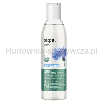 Tołpa. Green Oczyszczający Łagodny Płyn Micelarny - Tonik 2W1 200 Ml