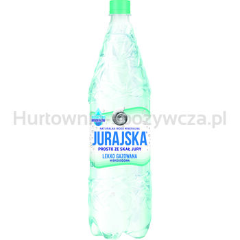 Woda Jurajska mineralna lekko gazowana 1,5 l