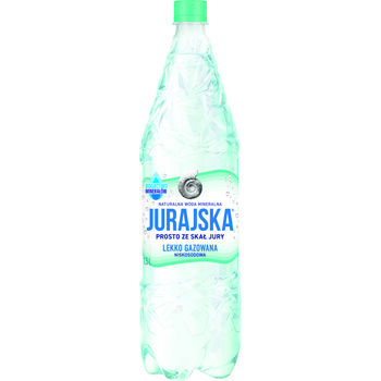 Woda Jurajska mineralna lekko gazowana 1,5 l