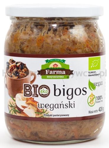 Bigos Wegański Bezglutenowy Bio 420 G - Farma Świętokrzyska [BIO]