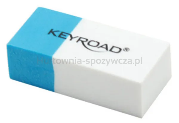 Gumka Wielofunkcyjna Keyroad Duo Eraser, Pakowane Na Displayu, Niebiesko-Biała
