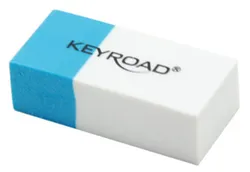 Gumka Wielofunkcyjna Keyroad Duo Eraser, Pakowane Na Displayu, Niebiesko-Biała